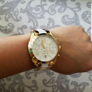 Michael kors two tone watch